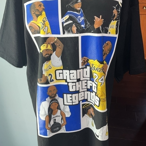 Grand Theft Legends Printed T-Shirts (Black)
2XL.  Excellent Condition - Picture 4 of 12